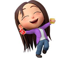 Current customer journey - Get drinks, snacks and food